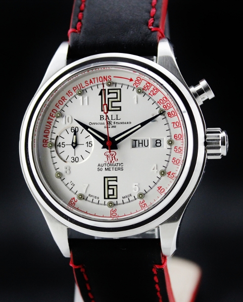 (image for) BALL AUTOMATIC PULSE METER DAY DATE WATCH